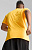 Футболка мужская Puma Run Cloudspun Ss Yellow - Фото 4 малая