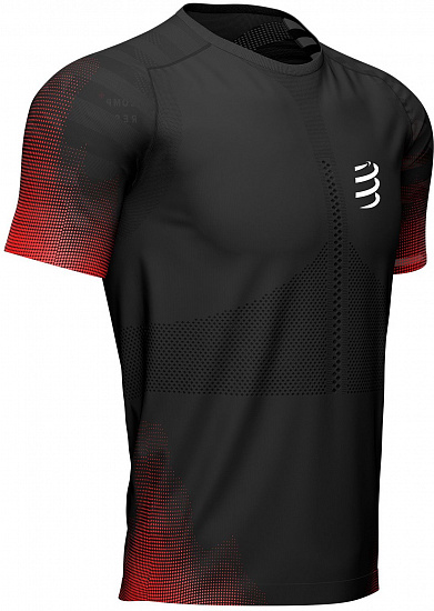 Футболка мужская Compressport Racing V2 Черный - Фото 1 большая