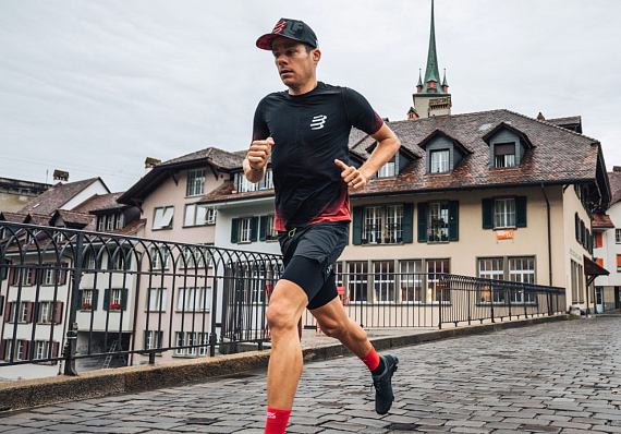 Футболка мужская Compressport Racing V2 Черный - Фото 6 большая