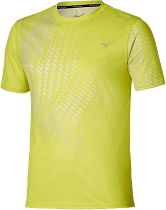 Футболка мужская Mizuno Core Graphic Lightning Yellow