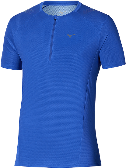 Футболка мужская Mizuno Trail Graphic Dazzling Blue - Фото 1 большая