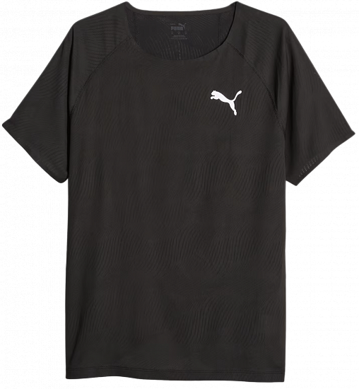 Футболка мужская Puma Run Ultraspun SS Puma Black - Фото 1 большая