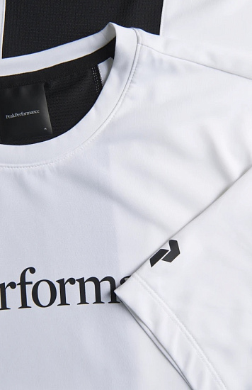 Футболка мужская Peak Performance Alum Light Sleeve White - Фото 4 большая