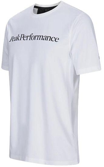 Футболка мужская Peak Performance Alum Light Sleeve White - Фото 5 большая