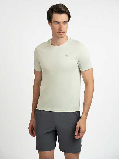 Футболка мужская Anta 852525108 Heather Light Green - Фото 3 большая