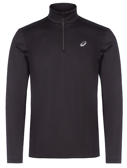 Лонгслив мужской ASICS Core 1/2 Zip Winter Performance Black - Фото 1 большая