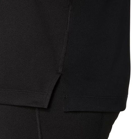 Лонгслив мужской ASICS Core 1/2 Zip Winter Performance Black - Фото 7 большая