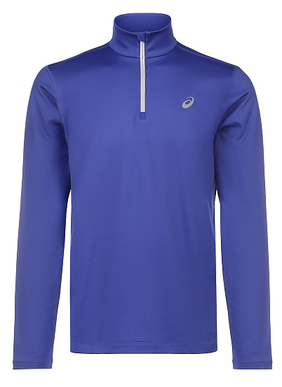 Лонгслив мужской ASICS Core 1/2 Zip Winter Dark Cobalt - Фото 1 большая