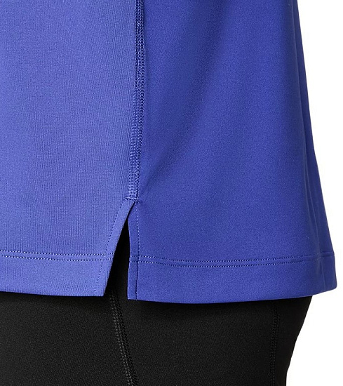 Лонгслив мужской ASICS Core 1/2 Zip Winter Dark Cobalt - Фото 5 большая