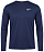 Лонгслив мужской Nike Dri-FIT Uv Miler Midnight Navy/Reflective Silver - Фото 1 малая