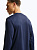 Лонгслив мужской Nike Dri-FIT Uv Miler Midnight Navy/Reflective Silver - Фото 4 малая