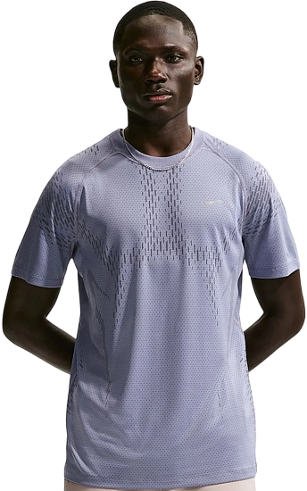 Футболка мужская Nike Dri-FIT Adv Stride Iron Purple/Dark Raisin/Reflective Silver - Фото 1 большая