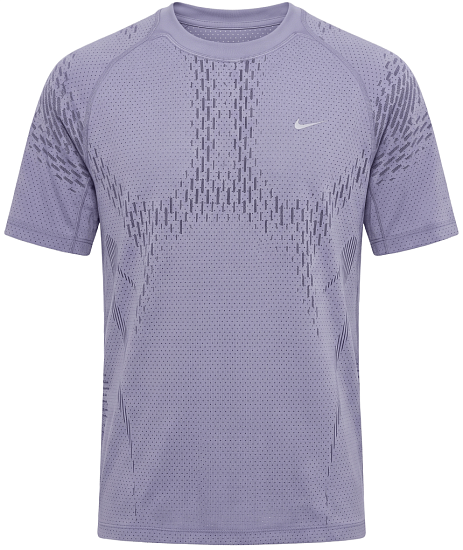 Футболка мужская Nike Dri-FIT Adv Stride Iron Purple/Dark Raisin/Reflective Silver - Фото 1 большая
