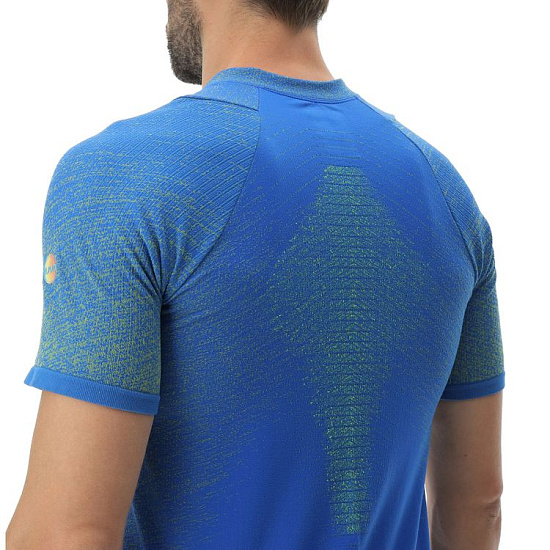 Футболка мужская UYN Running Exceleration Ow Sl Lapis/Lime - Фото 3 большая