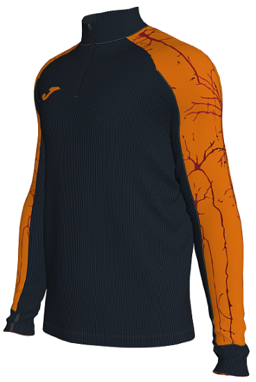 Пулон мужской Joma Elite IX Black/Orange - Фото 4 большая