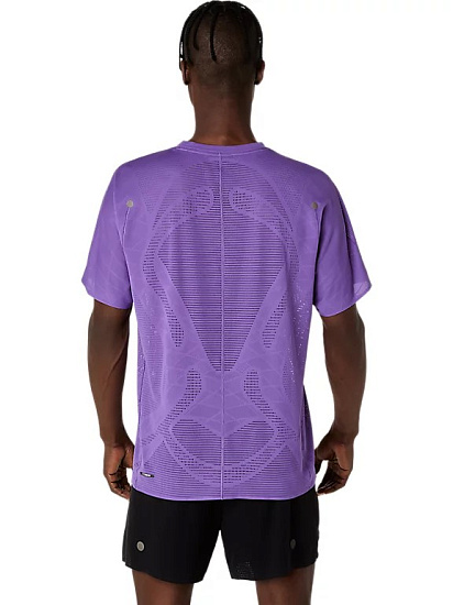 Футболка мужская ASICS Metarun Edo Purple - Фото 3 большая