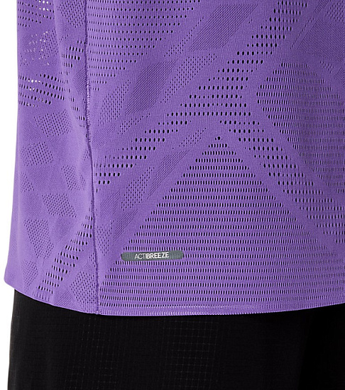 Футболка мужская ASICS Metarun Edo Purple - Фото 5 большая