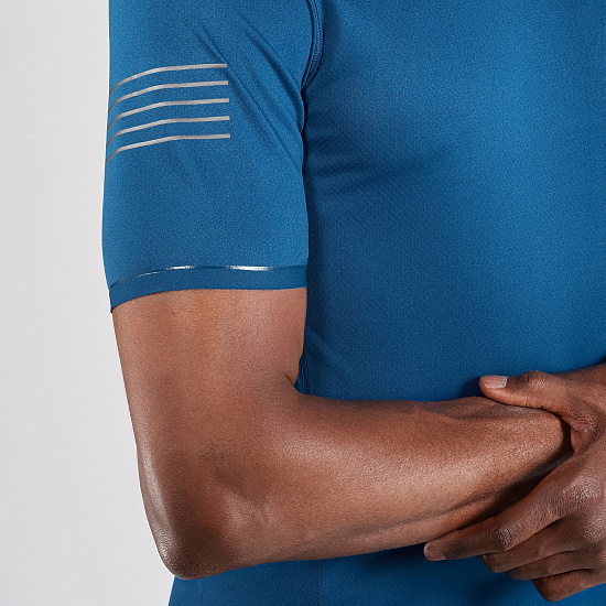 Футболка мужская Salomon Sense Ultra Tee Poseidon - Фото 5 большая