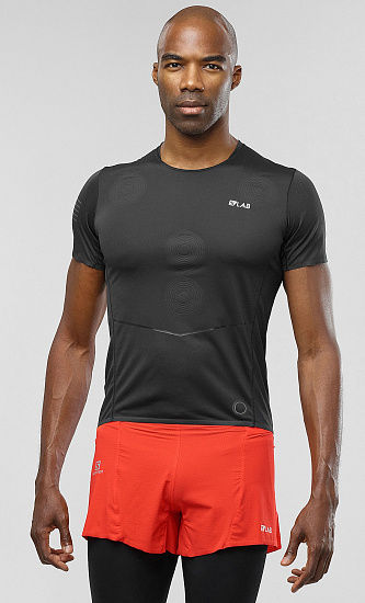 Футболка мужская Salomon S/Lab Nso Tee Black/Black - Фото 2 большая