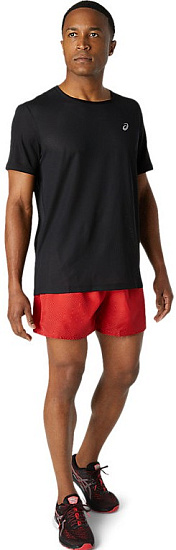 Футболка мужская ASICS Ventilate Ss Perfomance Black - Фото 2 большая