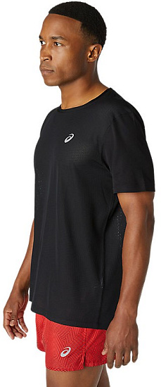 Футболка мужская ASICS Ventilate Ss Perfomance Black - Фото 3 большая