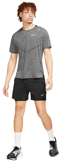 Футболка мужская Nike Dri-FIT ADV Techknit Ultra Grey - Фото 2 большая