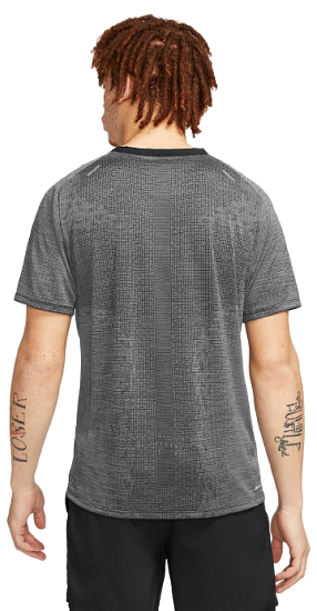 Футболка мужская Nike Dri-FIT ADV Techknit Ultra Grey - Фото 4 большая