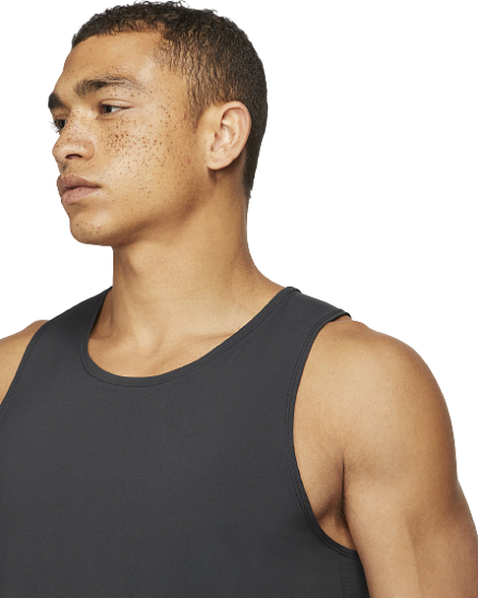 Майка мужская Nike Dri-FIT Rise 365 Black/Black - Фото 5 большая