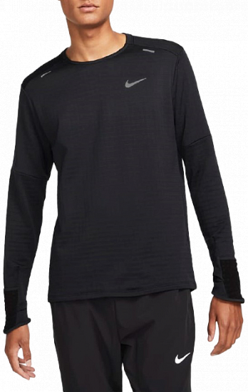 Футболка мужская Nike Therma-FIT Repel Black - Фото 1 большая