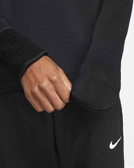 Футболка мужская Nike Therma-FIT Repel Black - Фото 7 большая