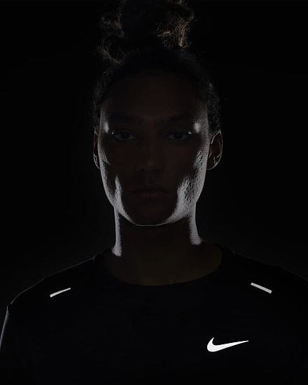 Футболка мужская Nike Therma-FIT Repel Black - Фото 8 большая