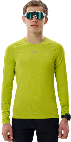 Лонгслив мужской Nordski Pro Lime - Фото 3 большая