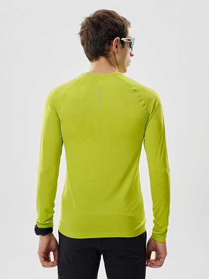Лонгслив мужской Nordski Pro Lime - Фото 4 большая