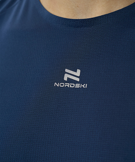 Футболка мужская Nordski Road Deep Ocean - Фото 5 большая