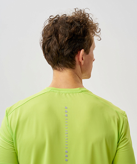 Футболка мужская Nordski Road Lime - Фото 3 большая