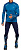 Футболка мужская ASICS Lite-Show 2 Winter LS 1/2 Zip Deep Sapphire/Mako Blue - Фото 6 малая
