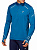 Футболка мужская ASICS Lite-Show 2 Winter LS 1/2 Zip Deep Sapphire/Mako Blue - Фото 1 малая