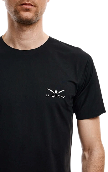 Футболка мужская UGLOW Comfort Black - Фото 7 большая