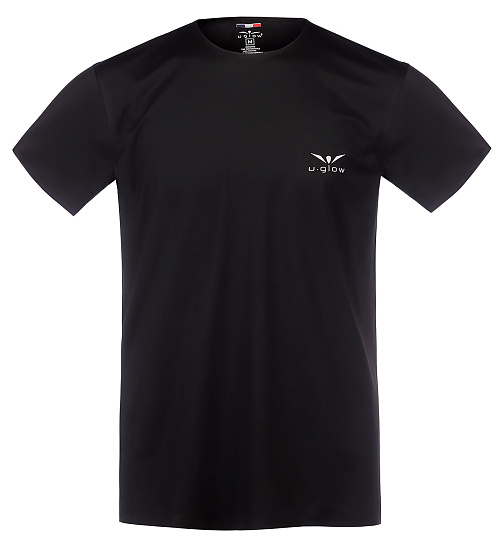 Футболка мужская UGLOW Comfort Black - Фото 1 большая