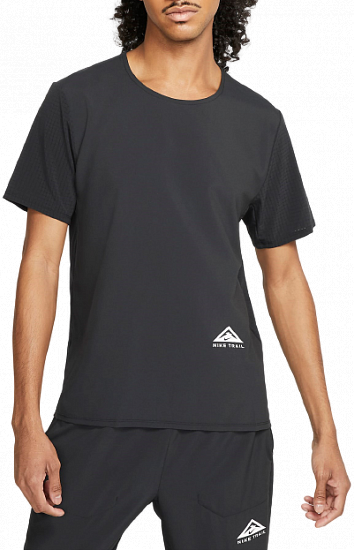 Футболка мужская Nike Dri-Fit Trail Rise 365 Black - Фото 1 большая