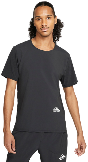Футболка мужская Nike Dri-Fit Trail Rise 365 Black - Фото 3 большая