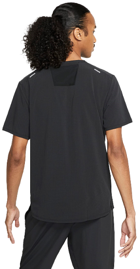 Футболка мужская Nike Dri-Fit Trail Rise 365 Black - Фото 4 большая