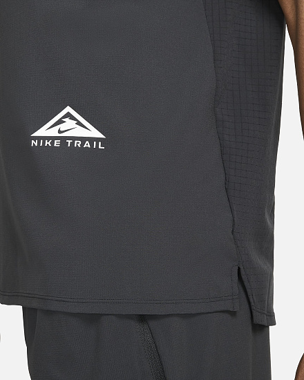 Футболка мужская Nike Dri-Fit Trail Rise 365 Black - Фото 5 большая