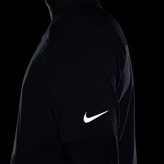 Футболка мужская Nike Dri-Fit Element Run Division Full-Zip Thunder Blue/Reflective Silver - Фото 9 большая