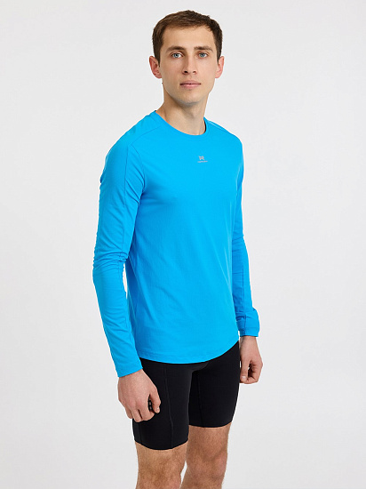 Лонгслив мужской Nordski Upcast Cobalt - Фото 2 большая
