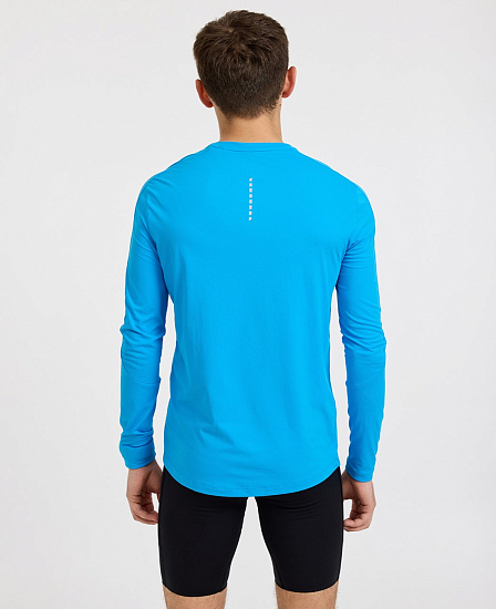 Лонгслив мужской Nordski Upcast Cobalt - Фото 3 большая