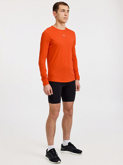 Лонгслив мужской Nordski Upcast Orange - Фото 4 большая