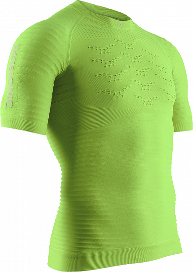 Футболка мужская X-Bionic Effektor G2 Running Effektor Green/Arctic White - Фото 1 большая