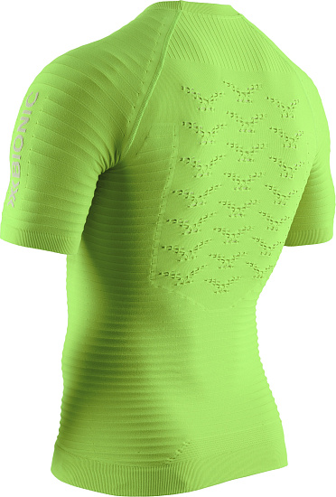 Футболка мужская X-Bionic Effektor G2 Running Effektor Green/Arctic White - Фото 2 большая