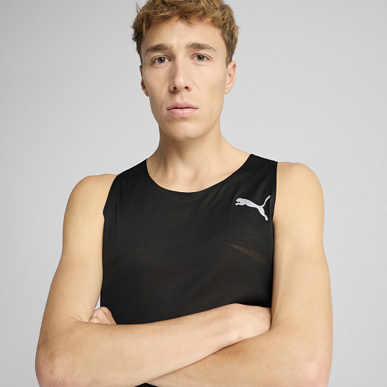 Майка мужская Puma Raceday Ultraspun Black - Фото 4 большая